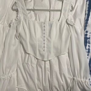 Fashionova corset white